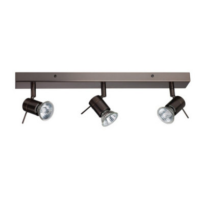 Luminosa Lighting Luminosa Penna 3 Light Spotlight Bar Bronze