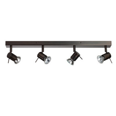Luminosa Lighting Luminosa Penna 4 Light Spotlight Bar Bronze