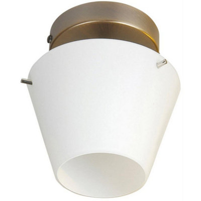 Luminosa Lighting Luminosa Virgin Cylindrical Ceiling Light Bronze