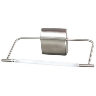 B&Q -  Luminosa Bathroom Over Mirror Light Stainless Steel