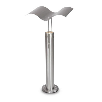 Luminosa Lighting Luminosa Albat Outdoor Bollard Aluminium Ip44 from B&Q