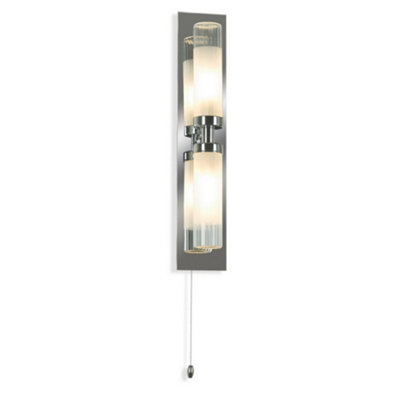 Luminosa Lighting Luminosa Bathroom Wall Light Chrome Ip44 from B&Q