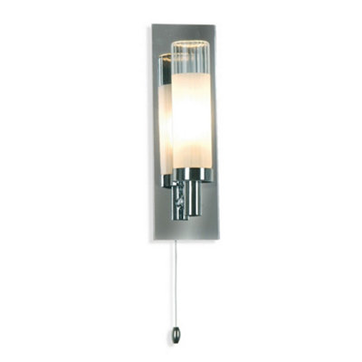 Luminosa Lighting Luminosa Bathroom Wall Light Chrome Ip44 from B&Q