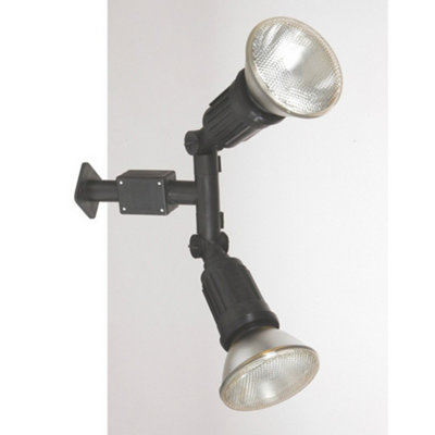 Luminosa Lighting Luminosa Outdoor Spotlight Black Ip54 from B&Q