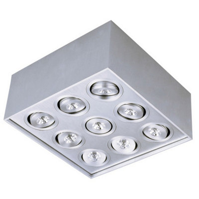 Luminosa Lighting Luminosa Techled Surface Mounted Downlight Aluminum from B&Q