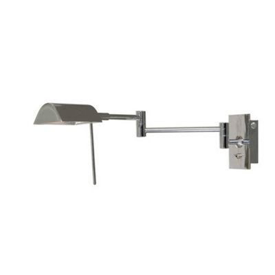 Luminosa Lighting Luminosa Mayfair Reading Light Chrome from B&Q
