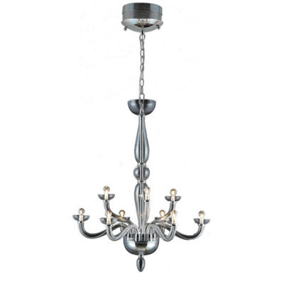 Luminosa Lighting Luminosa Volary Multi Arm Chandeliers Clear Crystal from B&Q