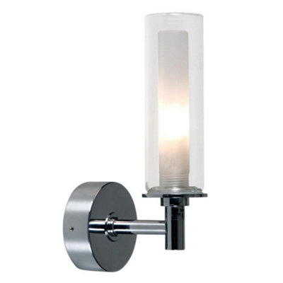 Luminosa Lighting Luminosa Bathroom Wall Light Chrome Ip44 from B&Q