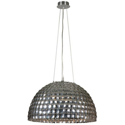 Luminosa Lighting Luminosa Giga Dome Pendant Ceiling Lights Aluminum from B&Q