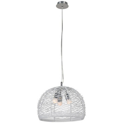 Luminosa Lighting Luminosa Colado Dome Pendant Ceiling Lights Aluminum from B&Q