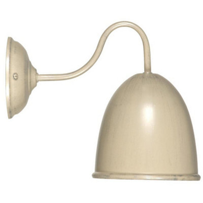 Luminosa Lighting Luminosa Pharmacy Dome Wall Light Ivory from B&Q