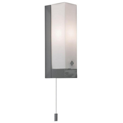 Luminosa Lighting Luminosa Bathroom Wall Light Chrome Ip44 from B&Q