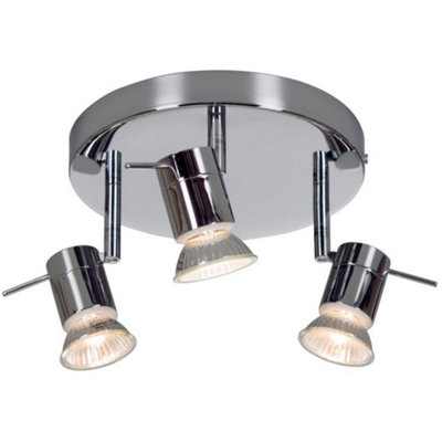 Luminosa Lighting Luminosa Spotlight Clusters Chrome Ip44 from B&Q