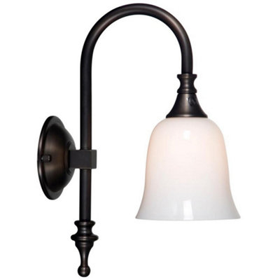 Luminosa Lighting Luminosa Classic Bathroom Wall Light Bronze Ip44 from B&Q