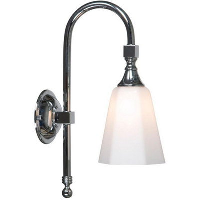 Luminosa Lighting Luminosa Classic Bathroom Wall Light Chrome Ip44 from B&Q