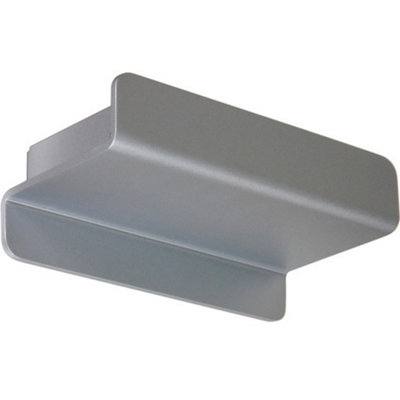 Luminosa Lighting Luminosa Jessy Wall Uplight Silver