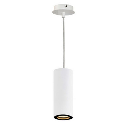 Luminosa Lighting Luminosa Barro Slim Pendant Ceiling Lights White from B&Q