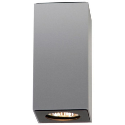Luminosa Lighting Luminosa Barro Surface Mounted Downlight Silver from B&Q
