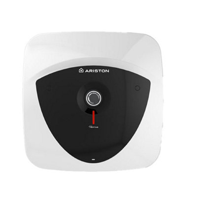 B&Q -  Andris Lux 30L 3Kw Oversink Electric Storage Water Heater White Wall Mounted 3820017