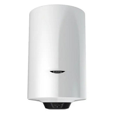 B&Q -  Pro1 Eco 100L 3Kw Electric Storage Water Heater With Unvented Kit White Wall Mouted 3820021