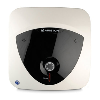 B&Q -  Andris Lux 10L 2Kw Oversink Electric Storage Water Heater White Wall Mounted 3100881