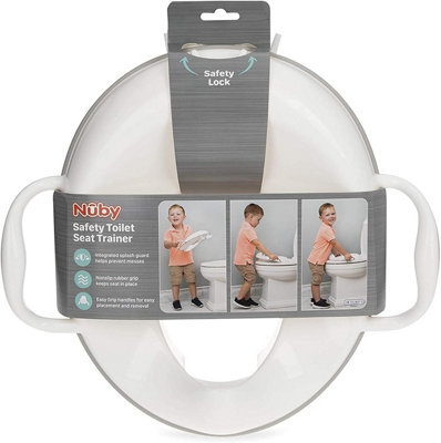 B&Q -  Toilet Reducer With Splash Guard And Handles 10+ Months