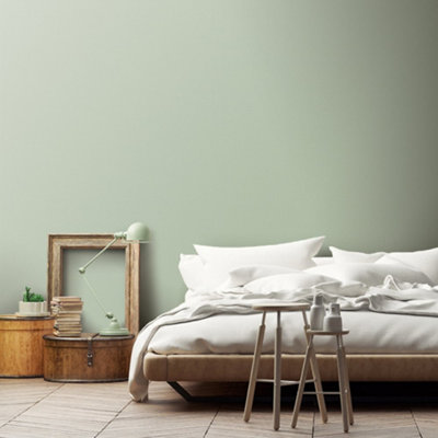 Galerie Blomstermala Green Dot Smooth Wallpaper from B&Q