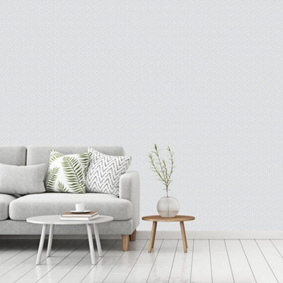Galerie Blomstermala Blue Small Geo Smooth Wallpaper from B&Q