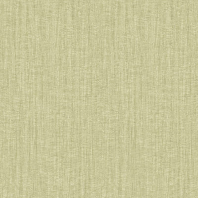 B&Q -  Passenger Yellow Green Soft Texture Smooth Wallpaper