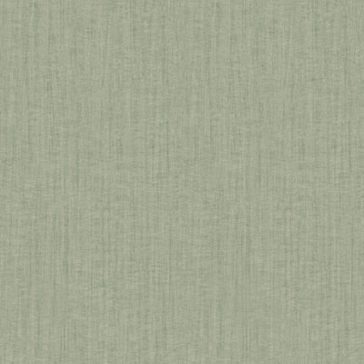 B&Q -  Passenger Grey Green Soft Texture Smooth Wallpaper