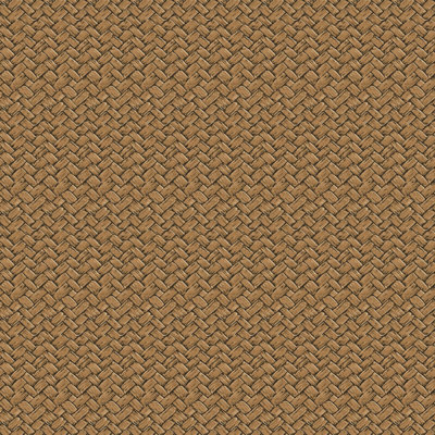 B&Q -  Passenger Brown Rattan Smooth Wallpaper