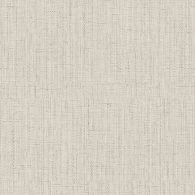 Galerie Shades Of Colour Cream Linen Effect Wallpaper from B&Q