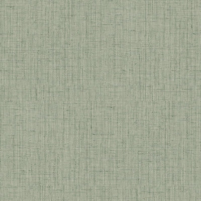 Galerie Shades Of Colour Green Linen Effect Wallpaper from B&Q