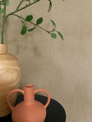 Belgravia Maya Textured Plain Beige from B&Q