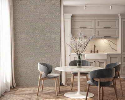 Belgravia Décor Concrete Texture Brown from B&Q