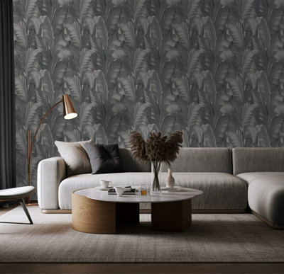 Belgravia Decor Sumatra Charcoal from B&Q