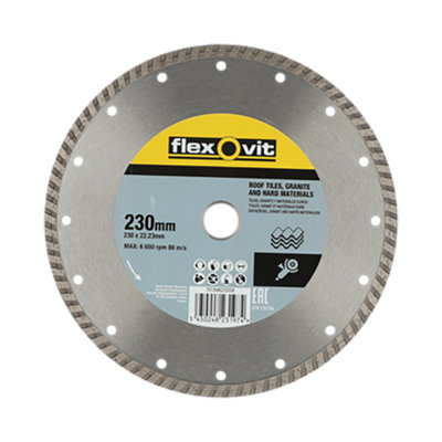 Flexovit 230Mm X 22Mm Diamond Cutting Blade. General Purpose.