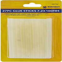 54Pc Clear Hot Melt Glue Sticks 7.2 X 100Mm Repair Craft Hobby Diy Adhesive