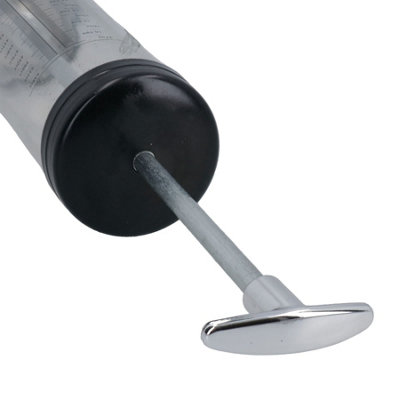 KIMISS 500ml Manual Oil Extractor Pump - Fluid Suction Syringe For ATV, Boat, And Small Engine Maintenance