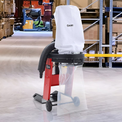 550W Portable Industrial Electric Vacuum Cleaner Dust Extractor Chip Collector with Dust Bag