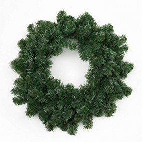 55cm Alaskan Pine Green Christmas Wreath