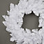 55cm Imperial Pine White Christmas Wreath
