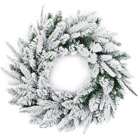 55cm Lapland Fir Green Christmas Wreath
