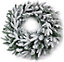 55cm Lapland Fir Green Christmas Wreath