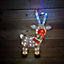 55cm LED Indoor Outdoor Standing Acrylic Reindeer Christmas Decoration