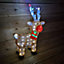 55cm LED Indoor Outdoor Standing Acrylic Reindeer Christmas Decoration
