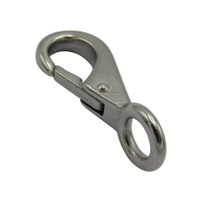 55MM Quick Release Snap Hook with Fixed Eye (Size 0)