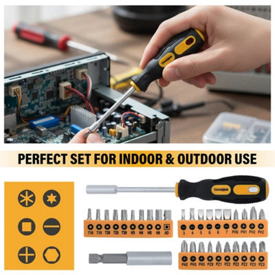 56-Piece Home Repair Tool Kit Set