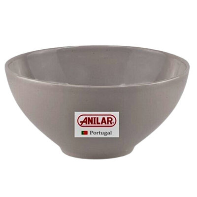  - Bowl Stoneware Grey 14.5Cm Soup Salad Cereal Microwave Dishwasher Safe Dinner