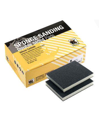 Indasa Abrasive Sponge Pads Pack Of 10122 X 98 X 12mmP240 from B&Q